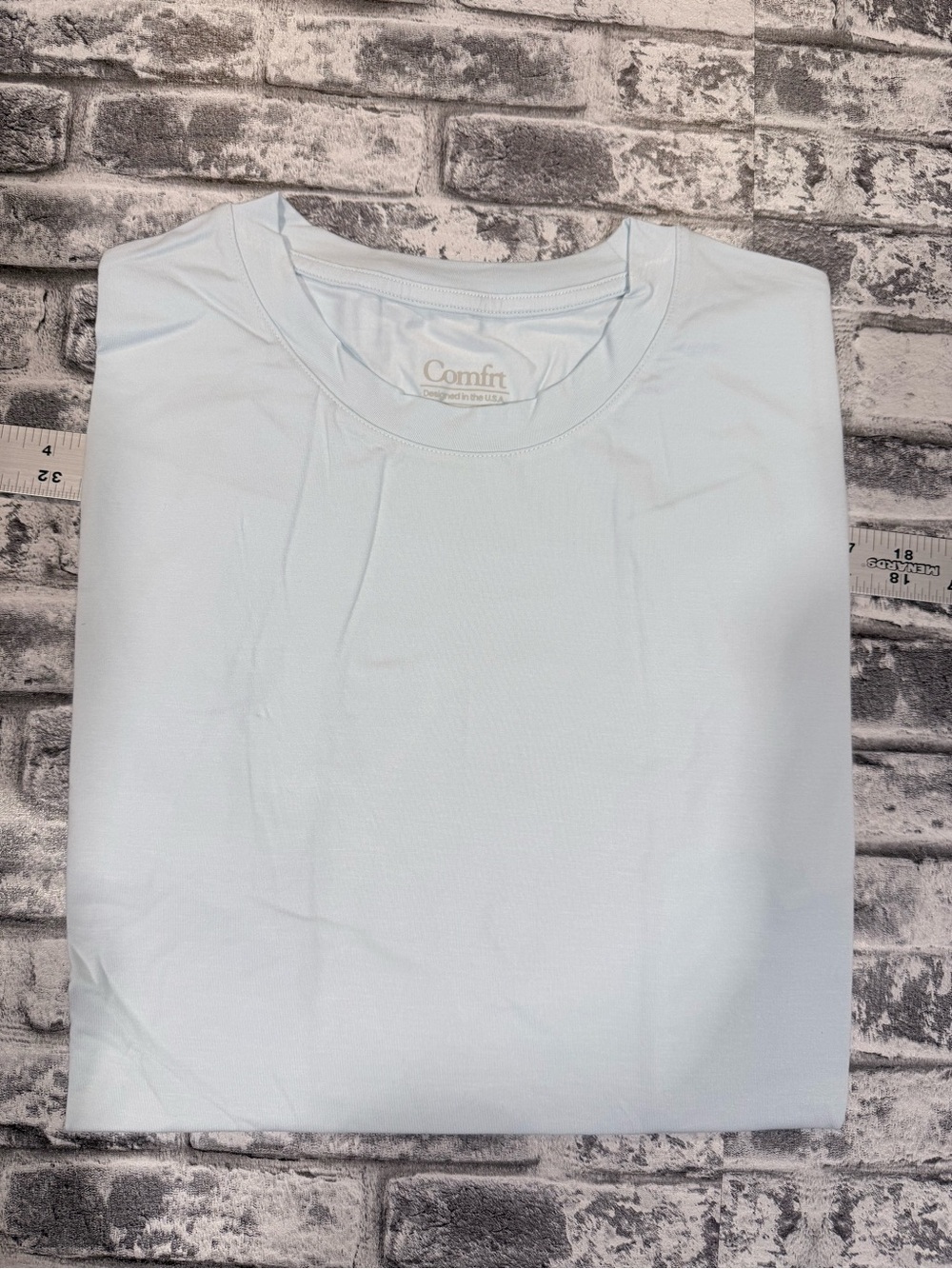 Comfrt Cloud Lounge Tee XS Unisex Powder Blue NWT Oversized W/TTS M Soft Stretch